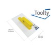 Toolty Plastic Float ABS - 140x280mm -Thickness 3mm - for
