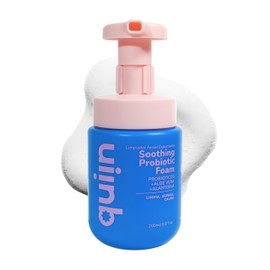 Quiin Smoothing Probiotic Foam  Limpiador Facial Espumoso con Probióticos y Aloe Vera que Hidrata y Deja la Piel Fresca y Suave  200 ml               