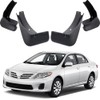 MOERTIFEI Car Mud Flaps Splash Guards Fenders Compatible with Toyota