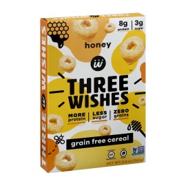 UD Three Wishes Case of 6-8.6 oz Gluten-Free Breakfast Cereal Honey Granola Refined Bulk Packaging for Baby
