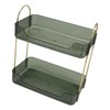 Double Layer Makeup Stand Modern Light Luxury 2 Tier Makeup