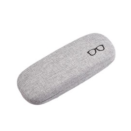 [RuiMi] Eyeglass Case, Convenient Eyeglass Case, Sunglasses Case, Lightweight, Compact and Stylish, Easy to Carry, General Purpose, Dustproof, Wear-Resistant, Durable, gray
