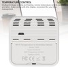 Temperature and Humidity Sensor, Wireless Digital Hygrometer Thermometer with LED
