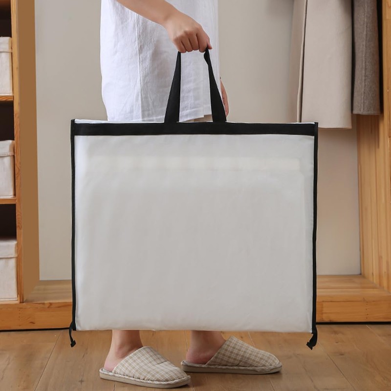 KUBEMUEG 72" Wedding Dress Garment Bags Foldable Dress Bag for