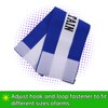 Qimoo 6Pcs Blue Youth Captain Armband for Soccer Training, Adults