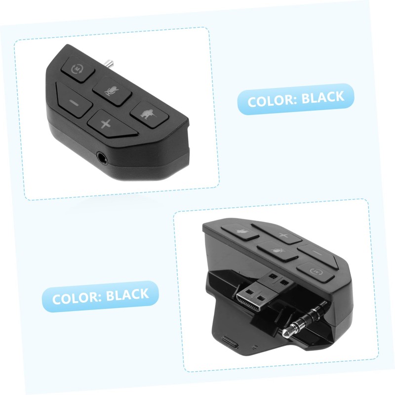 CAXUSD 1pc Headset Adapter for Stereo Audio Controller Dedicated Chip