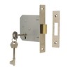 ERA 572-61 3-inch 76mm 3-Lever Deadlock with Chrome Effect