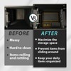 BestEvMod Upgraded V3 Armrest Storage Box and Cup Holder Lower
