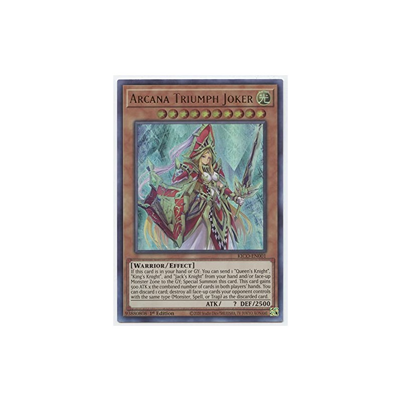 Arcana Triumph Joker - KICO-EN001 - Ultra Rare - 1st