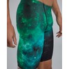 TYR Men's Standard Durafast Elite Solid Jammer Swimsuit, Green/Starborne