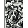 Pitbull Passion Notebook: 120 Pages of Blank Lined Paper for