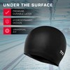TYR Latex Adult Swim Cap for Women and Men -