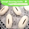 Bread Lame and Dough Scraper Set for Scoring and Shaping