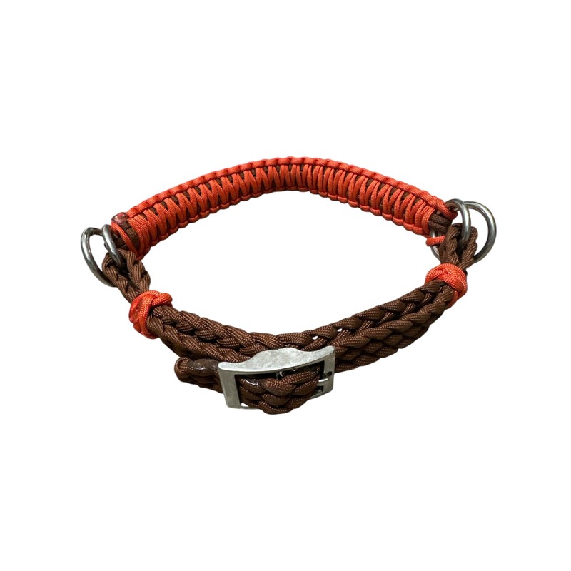 side pull hackamore bitless bridle attachment Burnt Orange