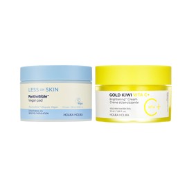 Holika Holika [Holika Holika] [1+1 cross possible] Gold Kiwi Vita C+ Brightening Toner Pads 80 sheets / 140ml, Less On Skin Pante Bible Vegan Pads 100 sheets / 180ml / [홀리카홀리카] [1+1 교차가능] 골드키위 비타C+ 브라이트닝 토너 패드 80매 / 140ml, 레스온스킨 판테바이블 비건 패드 100매/180ml