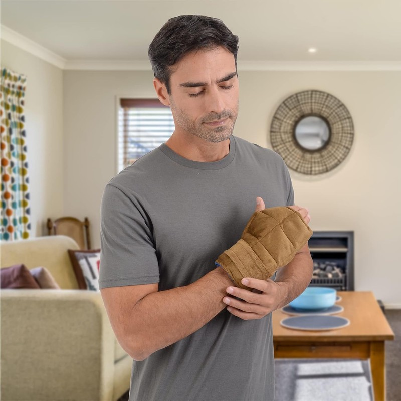Pack Muñequera : Compresa De Semillas Para La Muñeca y