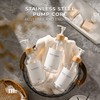 Shampoo and Conditioner Bottles Set of 3 Clear Bamboo –