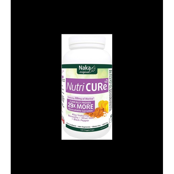 Naka Nutri Cure V2 120 Vegi Capsules - Meriva