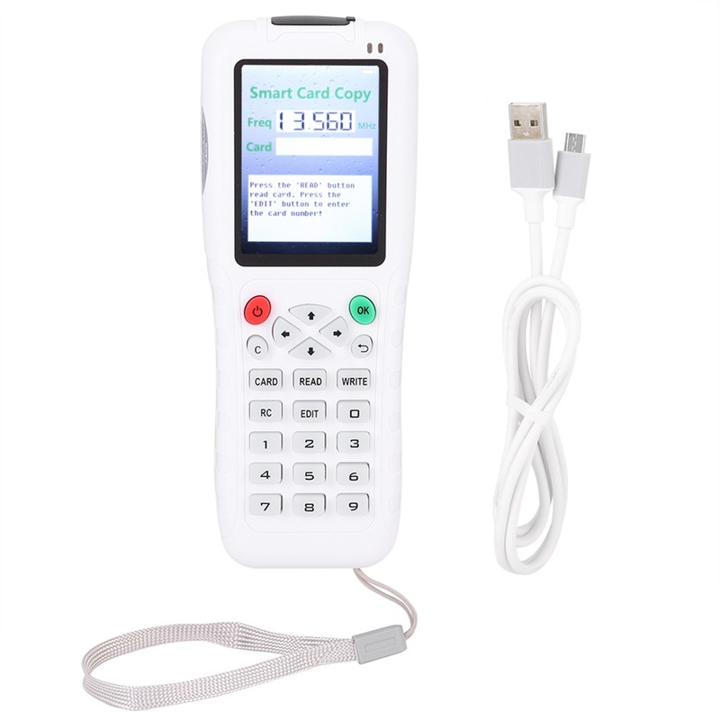 Multi frequency Handheld RFID IC Copier Reader Writer Duplicator for