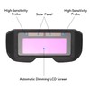 Professional Solar Energy Auto Darkening Welding Safety Goggles Anti-glare Ultraviolet