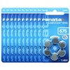 60 Renata Maratone Hearing Aid Batteries Size: 675
