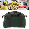 Canvas Tool Bag, Wide Neck Tool Bag, Portable Waterproof Canvas