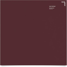 BACKDROP | Premium Interior Paint | Large Adhesive Paint Swatch | SELF-PORTRAIT - Deep, Dark Red | 12" x 12" Color Sample