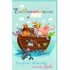First Communion Card Ship Animals with Envelope