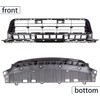 HECASA Front Lower Cover Grill Compatible with 2009-2011 Honda Civic