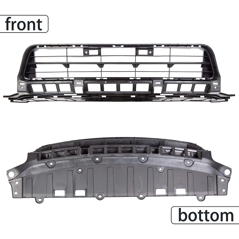 HECASA Front Lower Cover Grill Compatible with 2009-2011 Honda Civic