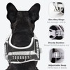 HUSDOW Service Dog Vest Harness, No Pull in Trainning Dog