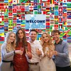 World Flags Banner Decorations - 230 Country Flags, Olympic Party