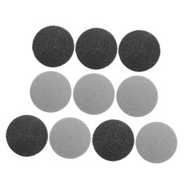 FOMIYES 10pcs Portable Pedicure Machine Electric Foot Grinder Replacement Head Dead Skin Remover for Cracked Heels