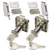 Cabinet Doors Drawer Heavy Safety Closet Lock with Keys Deadbolt