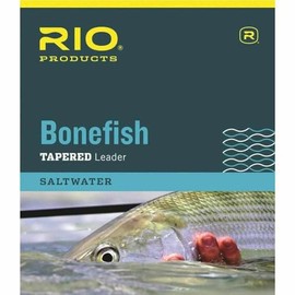 RIO Products Leaders Bonefish Knotless Leader 10' 12Lb 6kg, Clear
