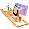 Banlilu Bathtub Tray - Bath Tray Expandable - Bath Tub