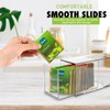 Ettrick 6 Pack Stackable Tea Bag Organizer, Clear Acrylic Tea