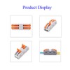 20 Pcs Lever Wire Connectors- Kalolary SPL-2 Compact Wire Wiring