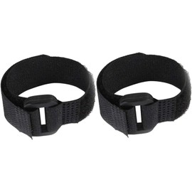2Pcs Black Anti Crow Rooster Collar, No Crow Noise Neck Belt for Roosters for Chicken, Duck, Goose,Upgraded Black,Length 8.07 inch Collars