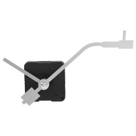 Warmhm Clock Mechanism Replacement Kit Clock Movement Mechanism With Vinyl Record Style Clock Hands For DIY Wall Clock Repair Parts (6.68X1.38X0.04 Inch)
