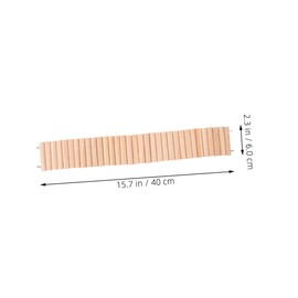 BESPORTBLE 2pcs Pet Ladder Bridge for Hamsters and Chinchillas Safe Climbing Toy for Animals Cage Environment Enrichment and Playtime Activities