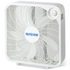 Hurricane Classic Floor Mount Box Fan w/ 3 Quiet Speeds,
