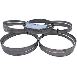SMI Set of 5 Bi-Metal Saw Bands M 42 Dimensions 1470 x 13 x 0.65 mm 8/12 ZpZ e.g. for Optimum, Bernardo Band Saw Blade