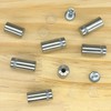 12 PCS Stainless Steel Advertising Nails,Glass Sign Fixings Standoff Bolts
