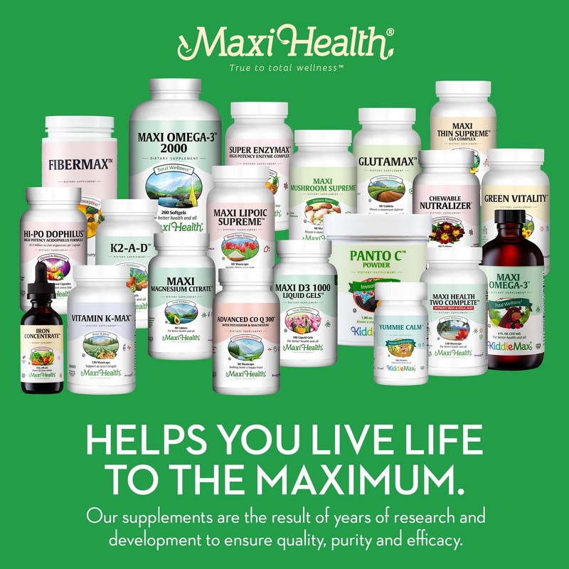 Maxi Health Relieve Joint Support Supplement with Turmeric and Boswellia