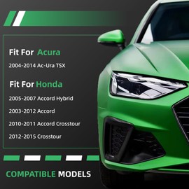 Torsiva K90456 K90457 2PCS Front Stabilizer Sway Bar End Links for Acura 2004 2005 2006 2007 2008-2014 Acura TSX, for Honda 05-07 Accord Hybrid, 03-2012 Accord, 10-11 Accord Crosstour, 12-15 Crosstour