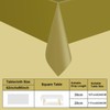 137 X 274cm Disposable Tablecloth, 2 PCS Dark Mustard Yellow