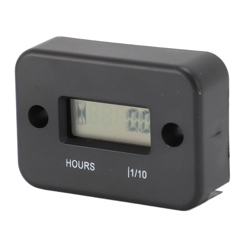 Digital Hour Meter High Accuracy LCD Display Mini Waterproof Engine