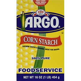 Argo Corn Starch - 16 oz. (pack of 6) 100% PURE Gluten Free