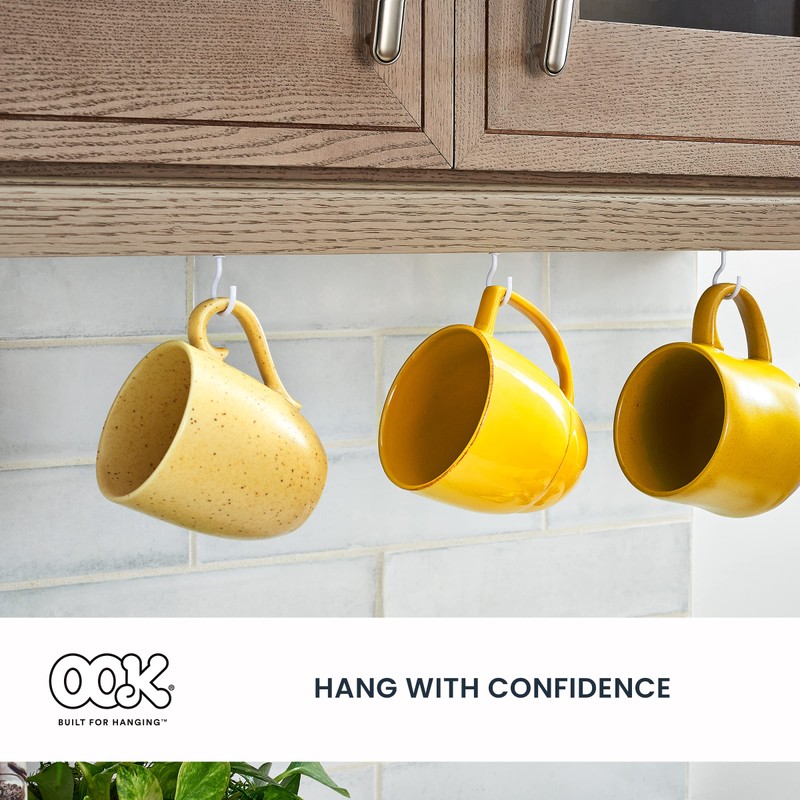 OOK 50357 Mug Hooks, 1-1/4"